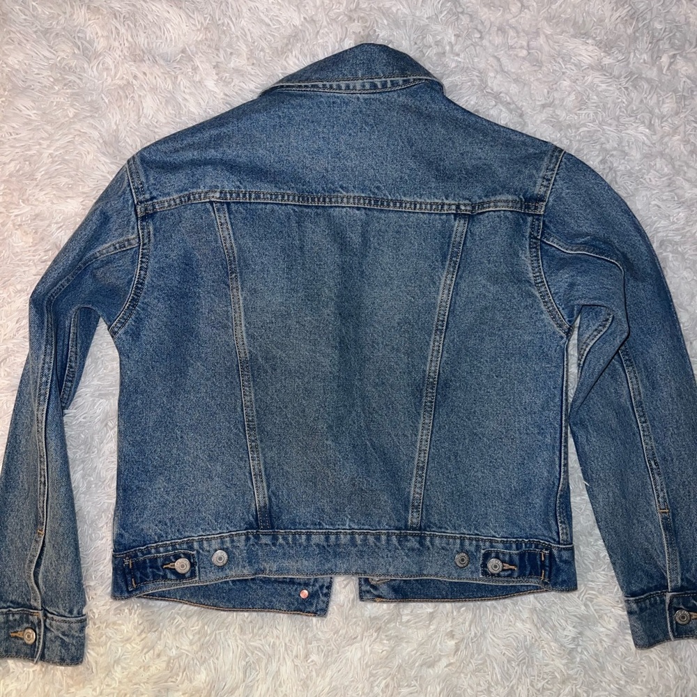 Old Navy Blue Denim Jacket, wore once - Picture 5 of 5